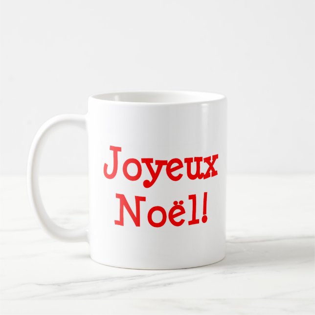 Caneca De Café Joyeux Noel (Esquerda)