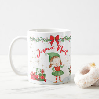 Caneca De Café Joyeux Noël et Bonne Année Lutins