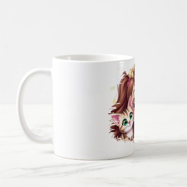 Caneca De Café Joyful Moments with My Kitties (Esquerda)