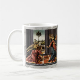 Caneca De Café Joyful Mysteries of the Rosary #1: Annunciation