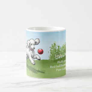 Caneca De Café Joyful Puppy Play Haiku Mug