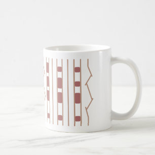Caneca De Café JPL Mars Rover Tire Impressão Beige & Rosa