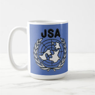 CANECA DE CAFÉ JSA - NA FRENTE DELES TODOS!