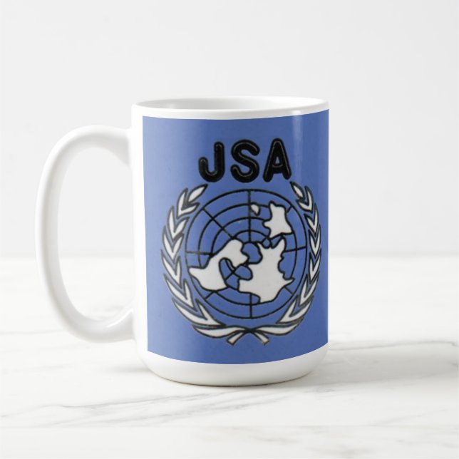 CANECA DE CAFÉ JSA - NA FRENTE DELES TODOS! (Esquerda)