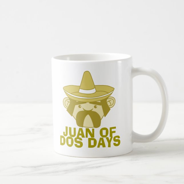 Caneca De Café Juan de dias do Dos (Direita)