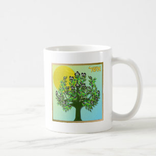 Caneca De Café Judaica 12 Tribos Israel Asher