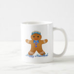 Caneca De Café Judaica Hanukkah Gingerbread Man Menorah<br><div class="desc">Você está vendo The Lee Hiller Designs Collection of Home and Office Decor,  Roupa,  Gifts and Coleções. Os Designs incluem Lee Hiller Photography e Mixed Media Digital Art Collection. Você pode ver a fotografia da Nature em http://HikeOurPlanet.com/ e seguir seu blog de caminhada no Hot Primavera National Park.</div>