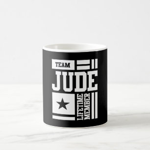 Caneca De Café Jude Personalizado Nome Aniversário Presente