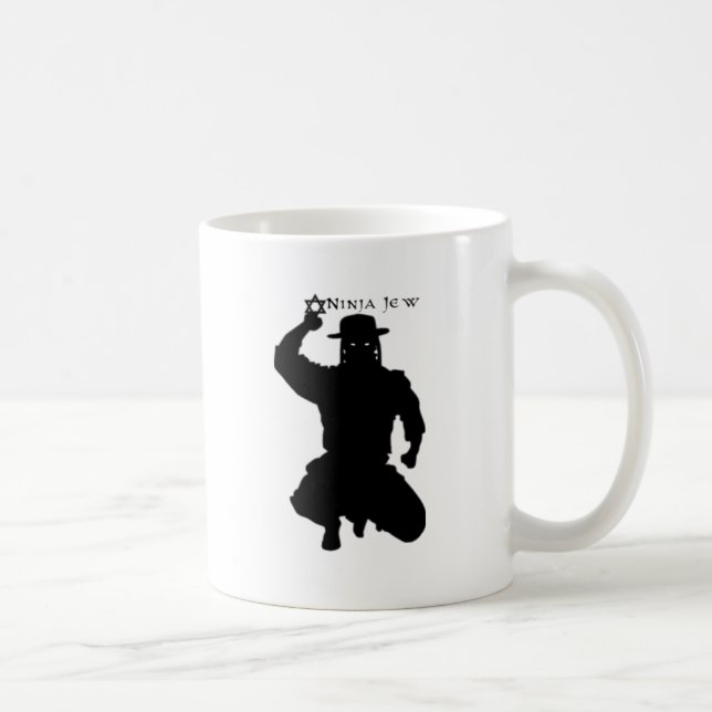 Caneca De Café Judeu de Ninja (Direita)