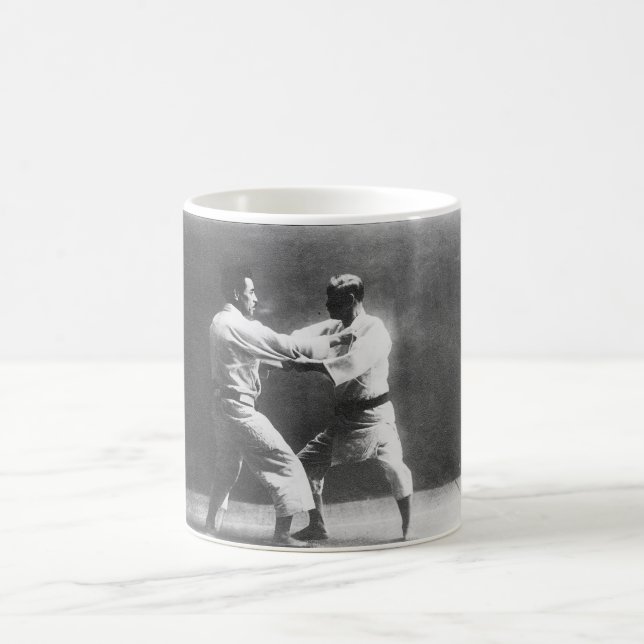 Caneca De Café Judo de Judoka Jigoro Kano Kyuzo Mifue do japonês (Centro)