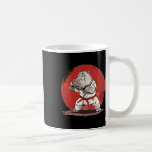 Caneca De Café Judo Hipopótamo Nature Kickboxing Taekwondo Arte M