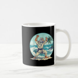 Caneca De Café Judo Tigre Taekwondo Artes Marciais Judo Onda Ocea