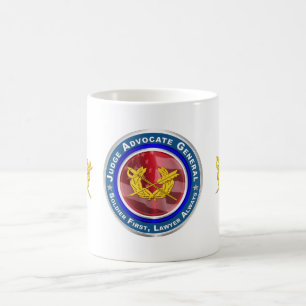 Caneca De Café Juiz do Exército Advocate Geral JAG Corps