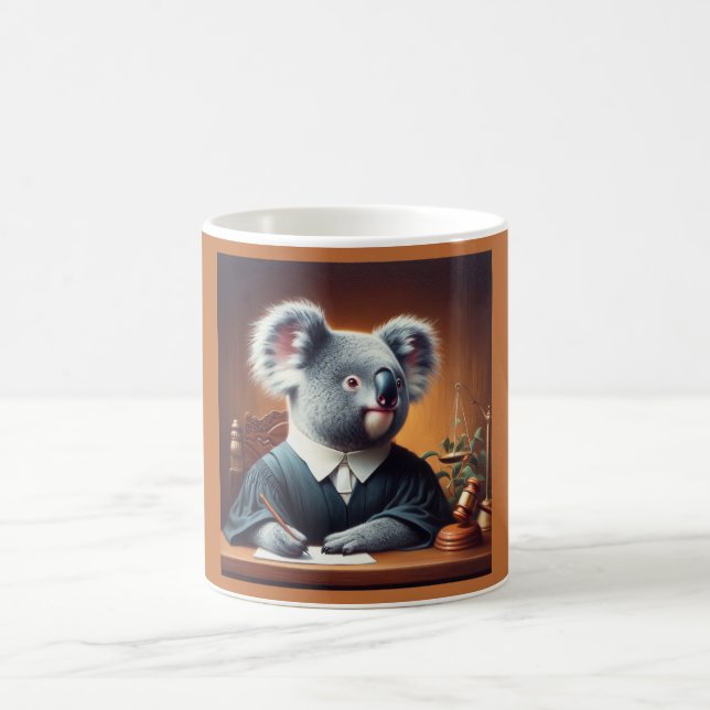 Caneca De Café Juiz Koala (Centro)