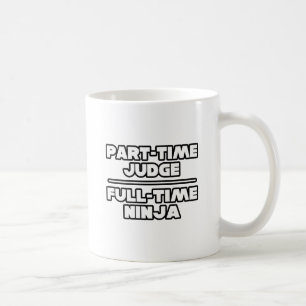 Caneca De Café Juiz / Ninja