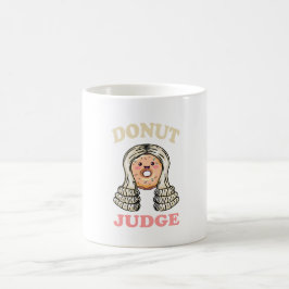 Caneca De Café Juiz rosquinha - Justiça doce