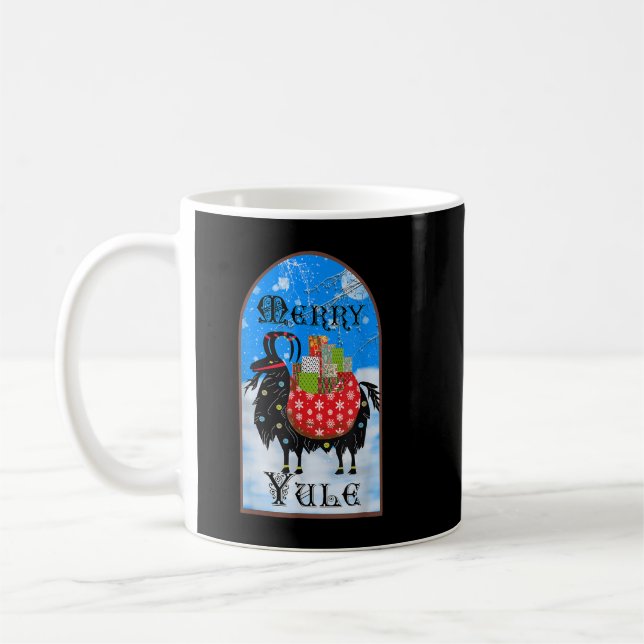 Caneca De Café Julbock Asatru Wicca Yuletide Pagan Yule (Esquerda)