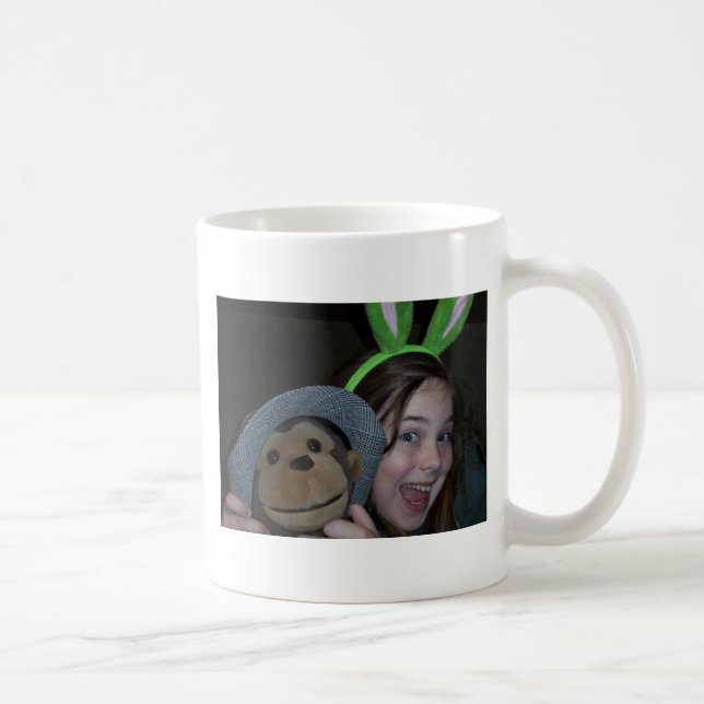 Caneca De Café julesmonkeyhat (Direita)