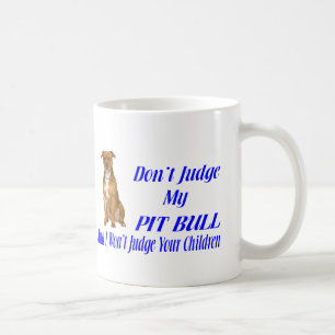 CANECA DE CAFÉ JULGAMENTO DE PITBULL