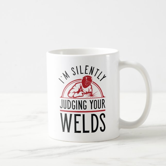 Caneca De Café Julgando Seus Soldaduras (Direita)