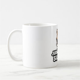 Caneca De Café Julgando Você Silenciosamente - Adesivo Fawn Frenc