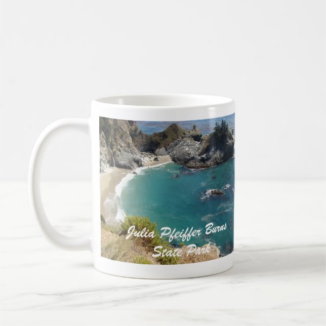 Caneca De Café Julia Pfeiffer Burns State Park Mug (Esquerda)