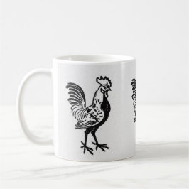 Caneca De Café Julie de Graag Rooster Mug