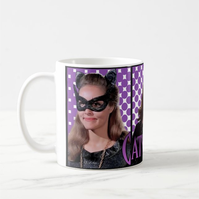 Caneca De Café Julie Newmar CatMulher (Esquerda)
