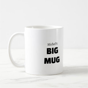 Caneca De Café Jumbo Mug Personalizado   Nome Personalizado Gi Da