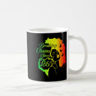 Caneca De Café junenth 1865 quebrando correntes patrimônio histór