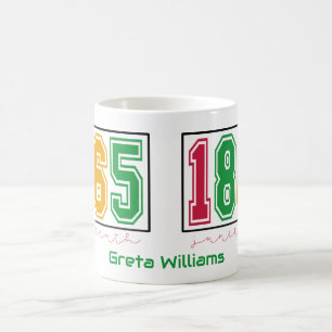 Caneca De Café Juneteenth Personalizado - História Negra
