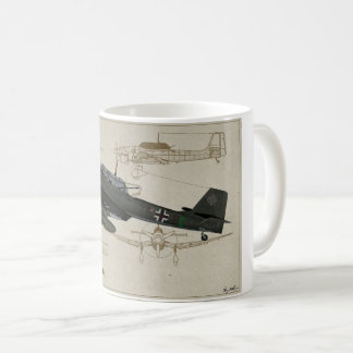 Caneca De Café Junkers-Ju88-Stuka