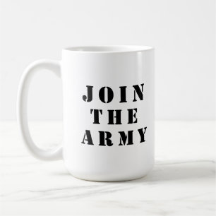 Caneca De Café Junte-se ao exército