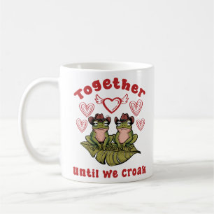 Caneca De Café Juntos Até Que Nos Cruzemos, Sapos Bonitos De Howd