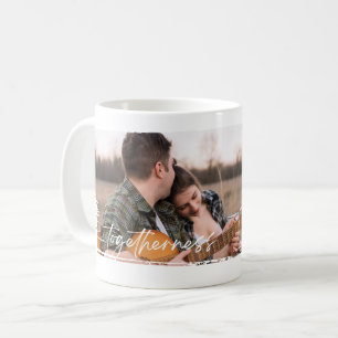 Caneca De Café Juntos Casais Fotografia Mug com Nomes