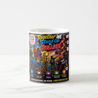 Caneca De Café Juntos Nós Nos Levantamos Contra o Bullying