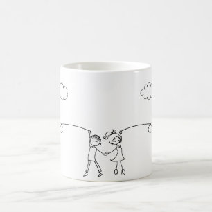 Caneca De Café Juntos para sempre!