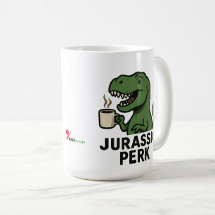 Caneca De Café Jurassic Perk