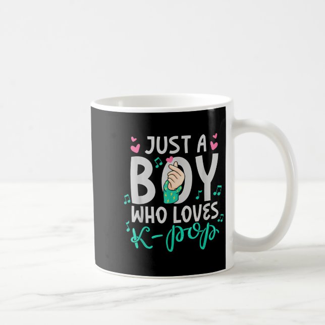 Caneca De Café Just A Boy Who Loves K-p Fandom Celebration  (Direita)