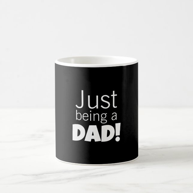 Caneca De Café Just being a Dad  (Centro)