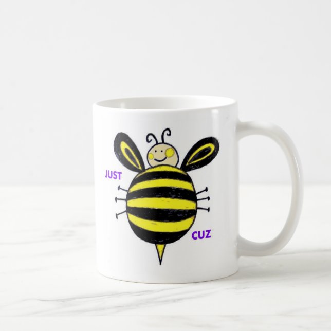 Caneca De Café justbeecuz (Direita)