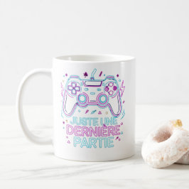 Caneca De Café Juste Une Dernière Partie Gamer Mug - Retro