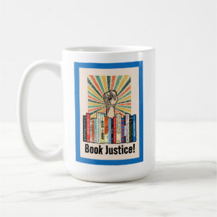 Caneca De Café Justiça do Livro!