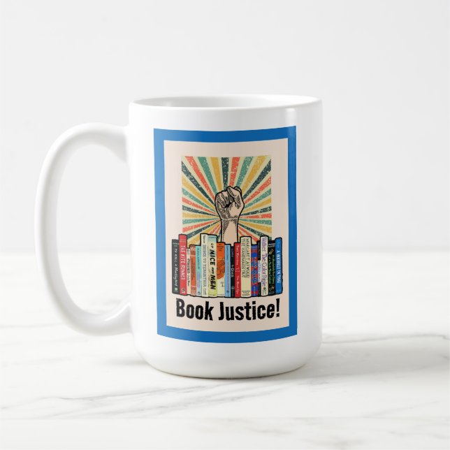 Caneca De Café Justiça do Livro! (Esquerda)