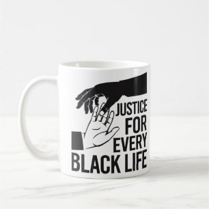Caneca De Café Justiça Social para Comunidades Negras