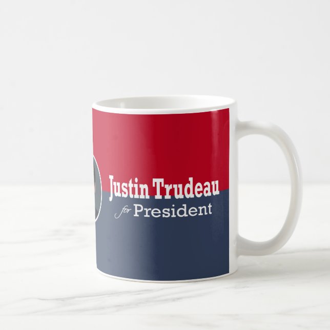 Caneca De Café Justin Trudeau para a caneca do presidente café (Direita)