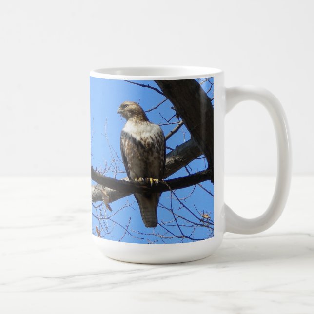 Caneca De Café (Juvenil) Red Tailed Hawk Mug (Direita)
