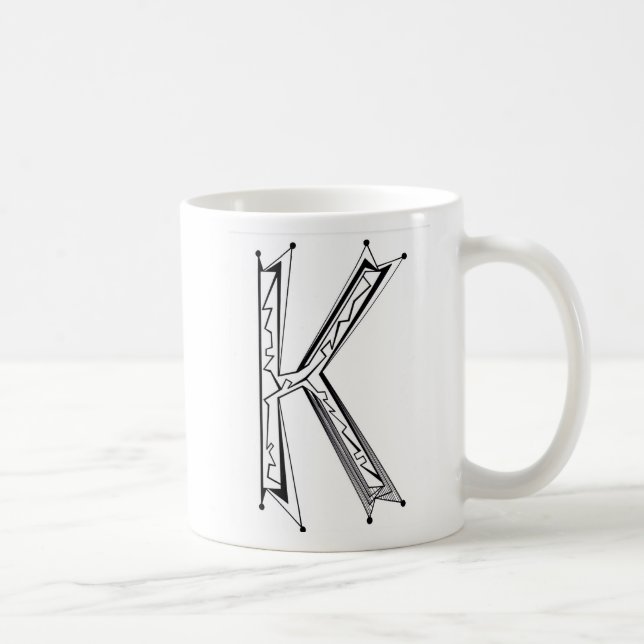 CANECA DE CAFÉ "K " (Direita)