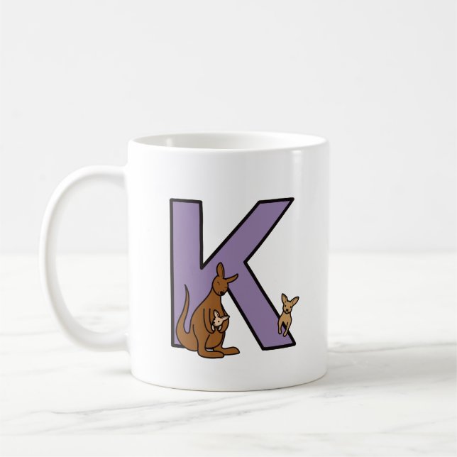 Caneca De Café K é para ... (Esquerda)