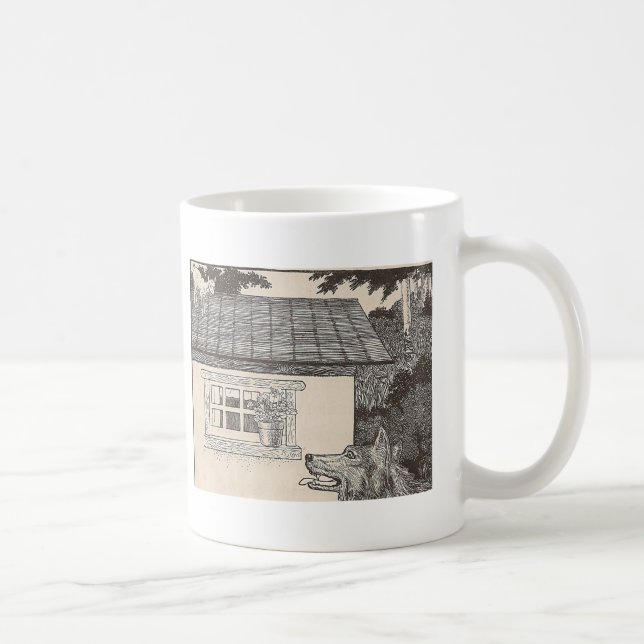 Caneca De Café K é para criança (Direita)